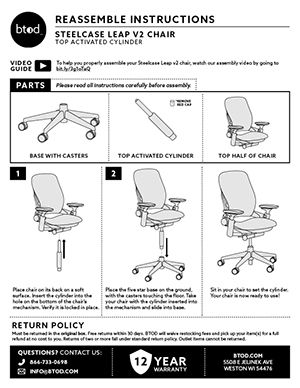 top assembly